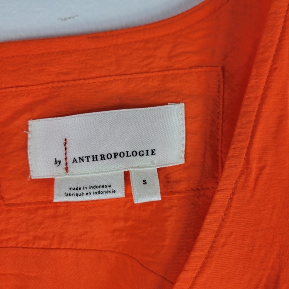 New Anthropologie Michaela Flounce Tiered Sleeveless A Line Midi Shift Dress - Picture 10 of 14